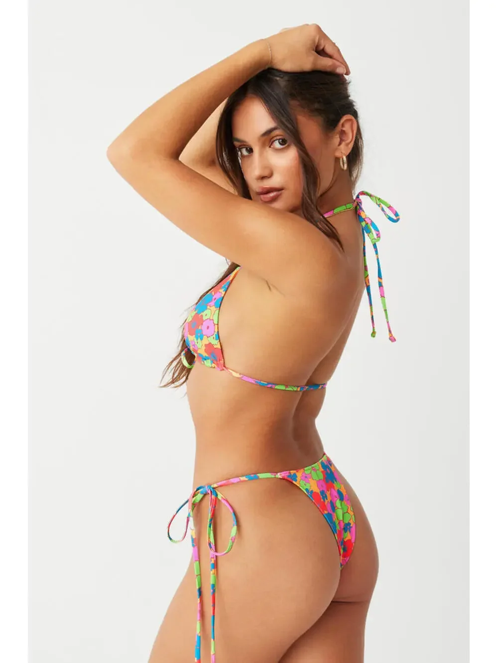 Frankies Bikinis Divine Tie Side Skimpy Bikini Bottom